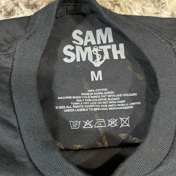 Sam Smith Gloria Tour Merch Adult  sz M New Black - Picture 5 of 5